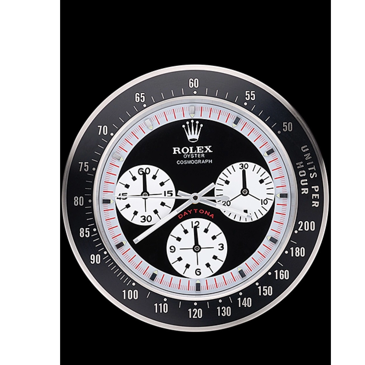 Aaa replica watch Rolex Daytona Clock Cosmograph 622480 Black-Red Wall 0825